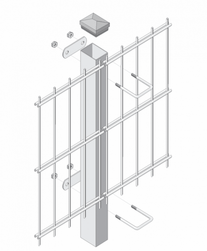 Ordnungszäune Stabgitter